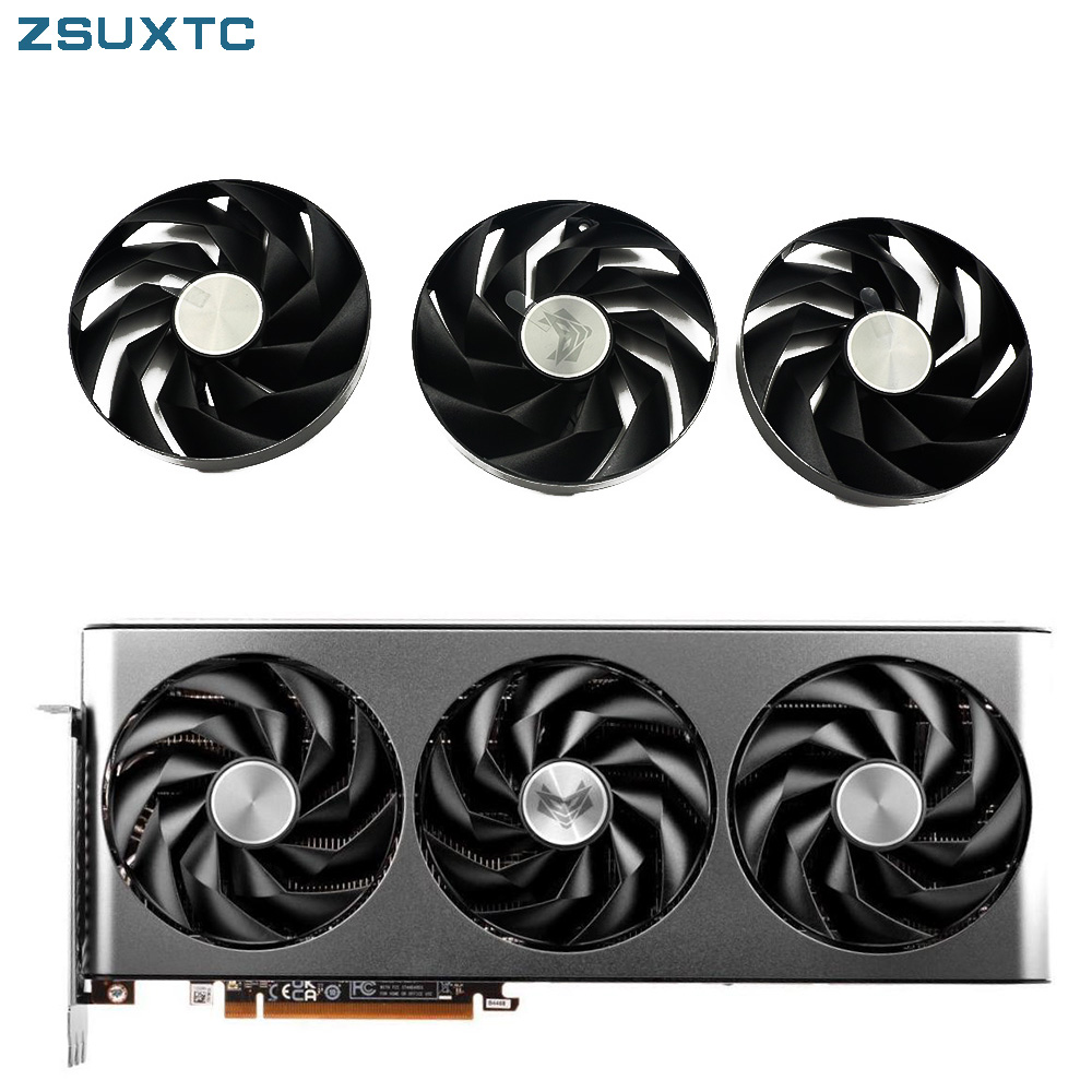 Rx 7900 Xt 20Gb - Wentylator karty graficznej 95MM FD10015M12D RX7900XT