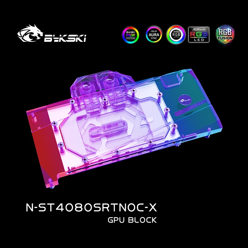 Bykski N-ST4080SRTNOC-X Blok G – Rtx 4080 Water Cooling Block recenzja i cena